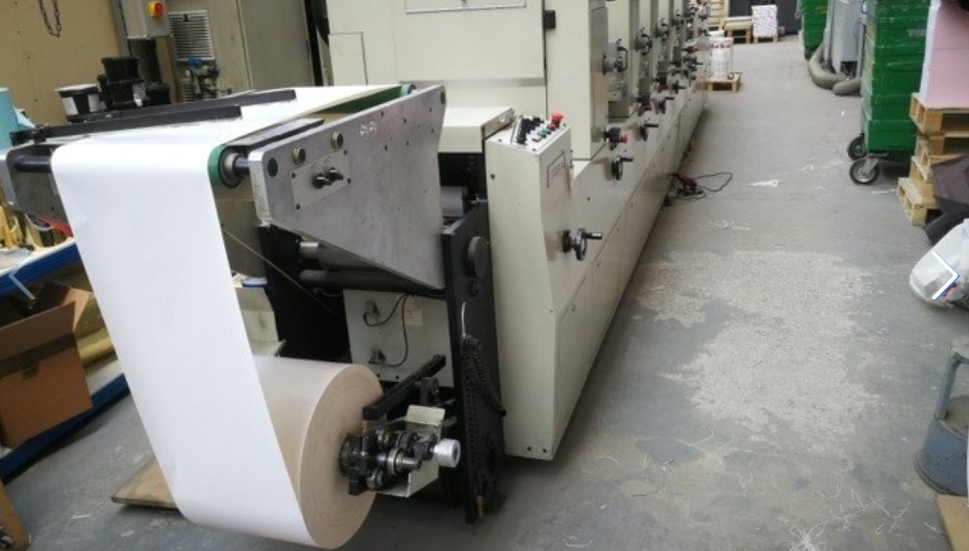 Used printing machinery